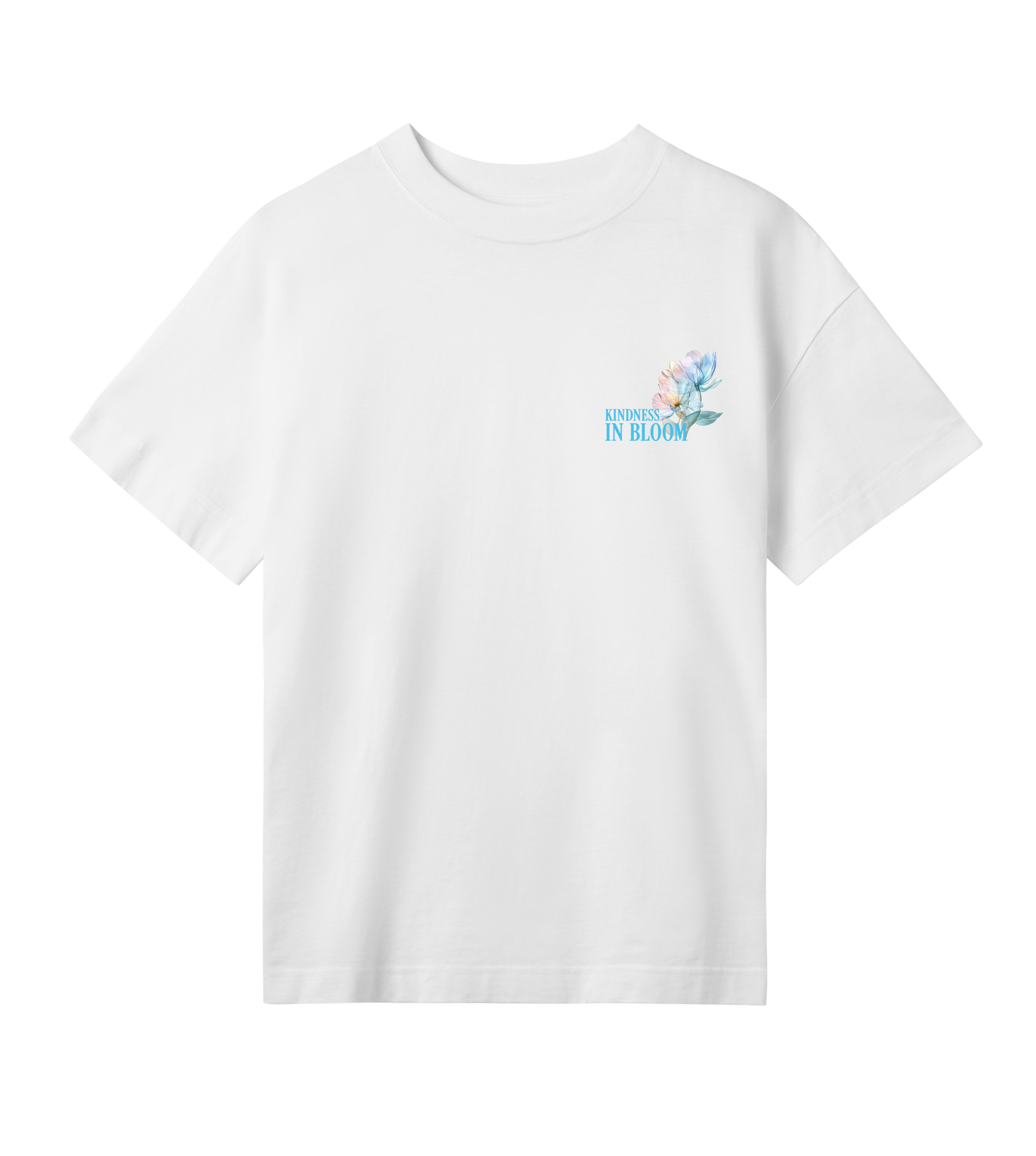 Flower Around, T-shirt Oversized Fit
